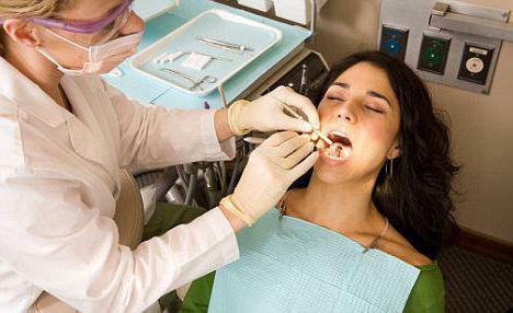 prasknutie medzi zubami